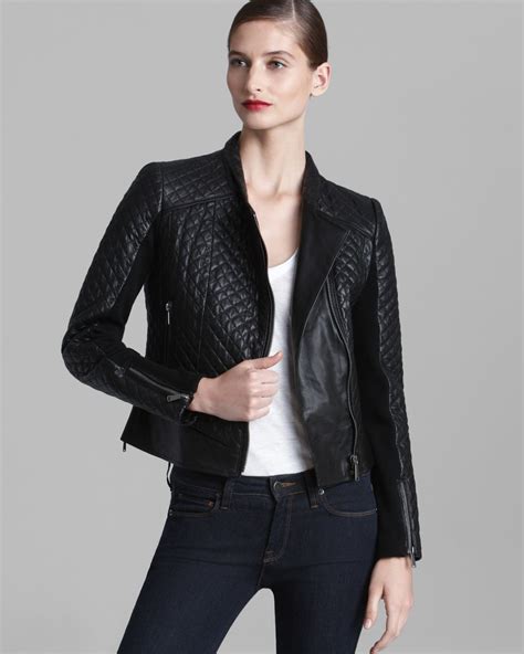 michael kors asymmetrical zip leather motorcycle jacket|Michael Kors Coat Leather Motorcycle Jacket Asymmetrical Zip .